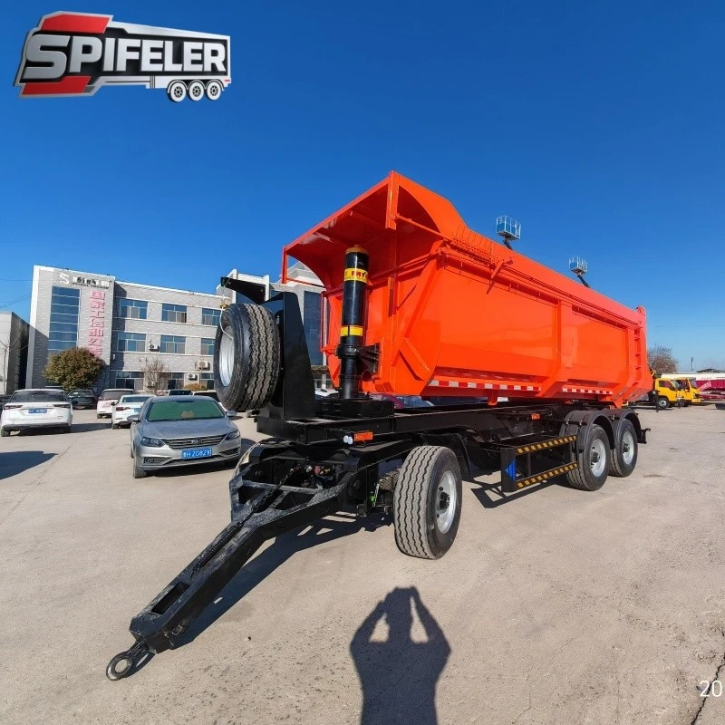 Fully Trailer Dump Truck factory